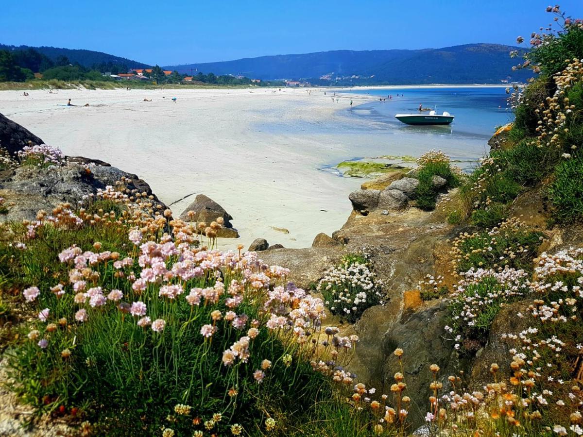 Apartamento Con Terraza Y Acceso A La Playa Finisterre Esterno foto